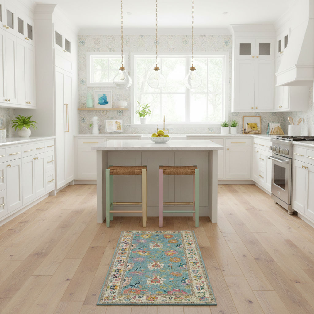 ORAVELIA - Hand Knotted Oushak Carpet